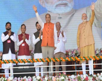 PM Modi launches mega pharma, hydro projects in poll-bound Himachal (2nd Ld)