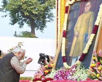 PM Modi on Ambedkar anniversary