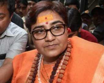 Sadhvi Pragya Singh Thakur (file photo)