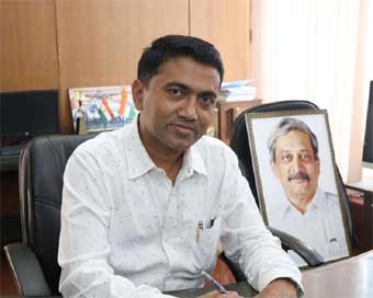 Goa Chief Minister Pramod Sawant