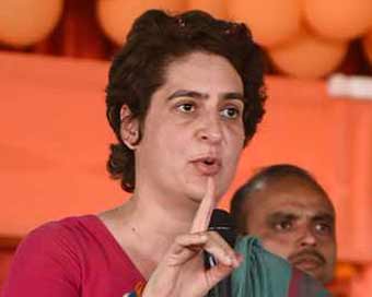 BJP bribing people in Amethi, says Priyanka