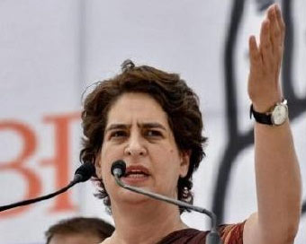 Congress General Secretary Priyanka Gandhi Vadra (file photo)