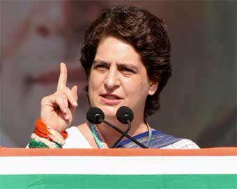 Congress General Secretary Priyanka Gandhi (file photo)