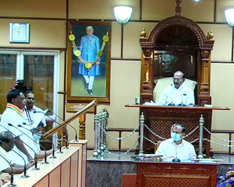 Ahead of floor test, Puducherry CM, MLAs walk out of Assembly