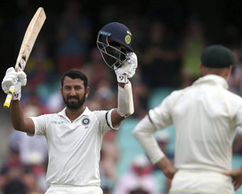 4th Test: Pujara ton boosts India on Day 1