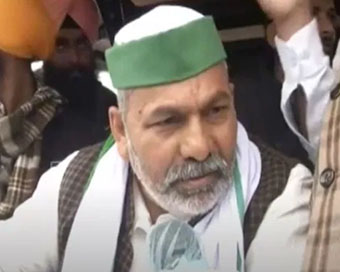 Bhartiya Kisan Union leader Rakesh Tikat