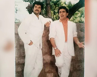 Anil Kapoor shares his first photo shoot with late Rishi Kapoor