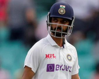 India skipper Ajinkya Rahane 