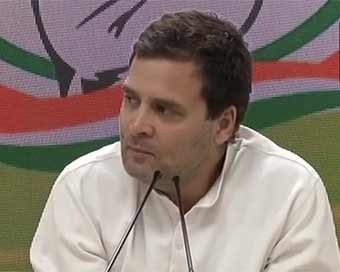 Congress President Rahul Gandhi (file photo)