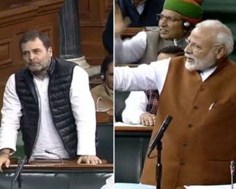 Lok Sabha adjourned after ruckus over Rahul Gandhi