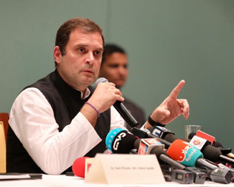 Congress President Rahul Gandhi (file photo)