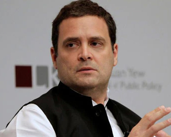 Congress president Rahul Gandhi  (file photo)