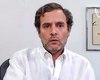 Congress leader Rahul Gandhi