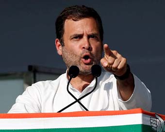 Congress leader Rahul Gandhi (file photo)