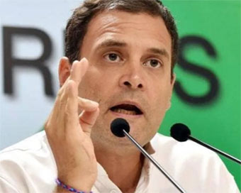 Former Congress president Rahul Gandhi (file photo)