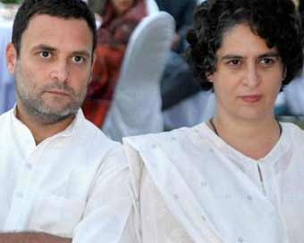  Rahul Gandhi , Priyanka Gandhi Vadra (file photo)