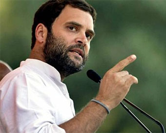 Congress leader Rahul Gandhi