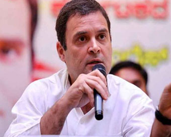 Rahul Gandhi slams BJP govt on banks