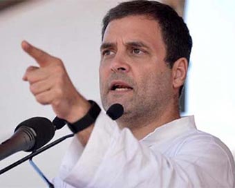 Congress MP and former party president Rahul Gandhi (file photo)