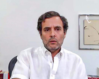 Former Congress president Rahul Gandhi 