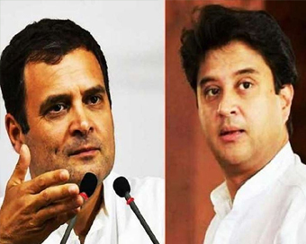 BJP MP Jyotiraditya Scindia hits back at Rahul Gandhi over ‘backbencher’ remark