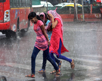 Moderate rains in Delhi (file photo)