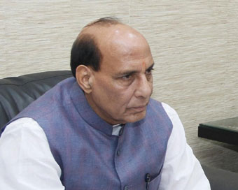 Defence Minister Rajnath Singh