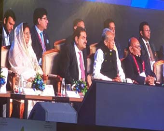 Gehlot inaugurates Invest Rajasthan Summit, Gautam Adani attends too