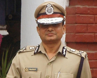 Kolkata Police Commissioner Rajeev Kumar. (File Photo: IANS)
