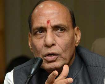 Union Home Minister Rajnath Singh (file photo)