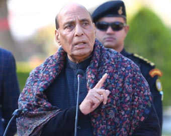 Defence Minister Rajnath Singh