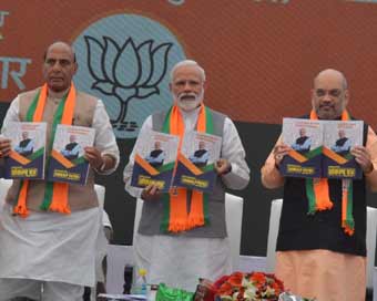 BJP reiterates commitment to core issues