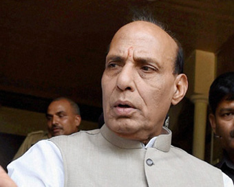 Union Home Minister Rajnath Singh (file photo)