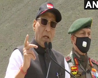 Defence Minister Rajnath Singh