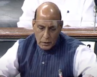 China in illegal occupation of 38,000 sq km of Indian land: Rajnath Singh