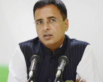 Congress chief spokesperson, Randeep Singh Surjewala (file photo)