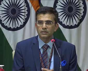 External Affairs Ministry spokesperson Raveesh Kumar (file photo)