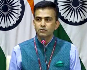 External Affairs Ministry spokesman Raveesh Kumar (file photo)