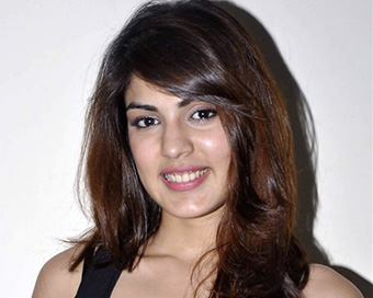 Bollywood actress Rhea Chakraborty