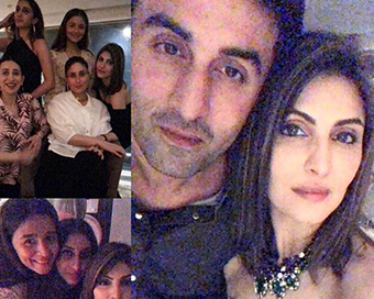 Ranbir, Alia, Kareena, Saif, Neetu Kapoor at Riddhima