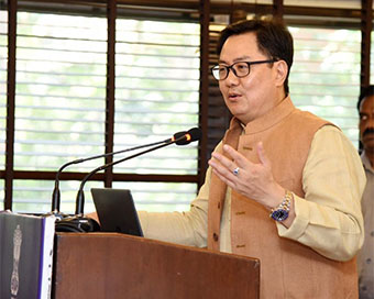 Sports Minister Kiren Rijiju 