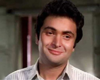 Veteran actor Rishi Kapoor 