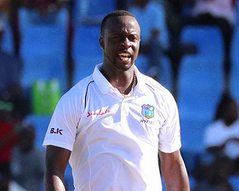 West Indies fast-bowler Kemar Roach