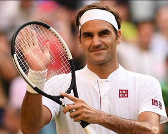 Twenty-time Grand Slam champion Roger Federer