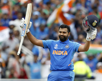 India ride Rohit ton to beat Bangladesh, qualify for semis