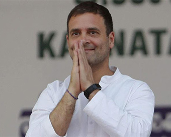 Former Congress chief Rahul Gandhi