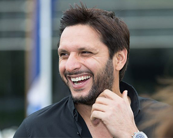 Former Pakistan captain Shahid Afridi