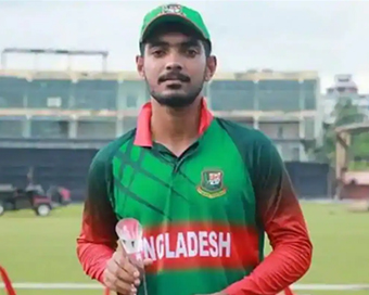 Bangladesh batsman Saif Hassan tests COVID-19 positive for second time