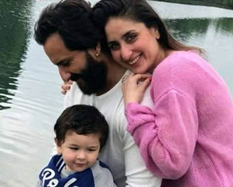 Saif, Kareena and Taimur (fiel photo)