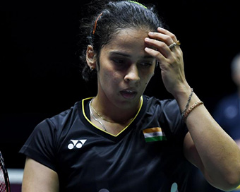 Indian shuttlers Saina Nehwal